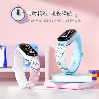可愛烏薩奇兒童手錶 簡約時尚印花電子錶 防水運動手環錶