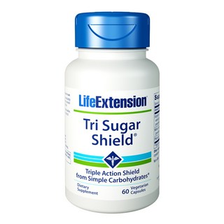 LIFE EXTENSION Tri Sugar醣盾素食膠囊, 60顆, 1罐