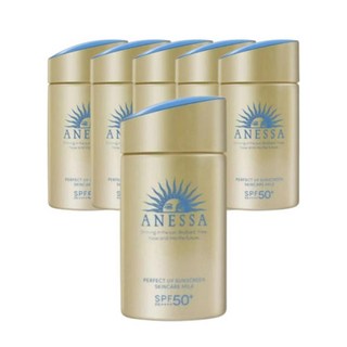 아넷사 퍼펙트 UV 선스크린 스킨케어 밀크 60ml 6개