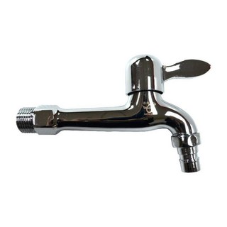 全銅加長水嘴洗衣機水龍頭 單孔壁式龍頭 耐用防鏽【AI295】, 1個