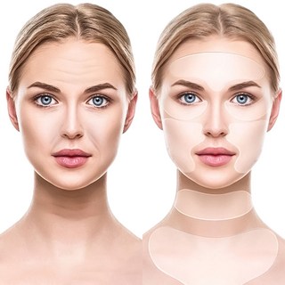 집앞상점 주름펴 주름방지 실리콘 패치 얼굴 목 가슴 11종 프리미엄 패키지, 투명, 1개