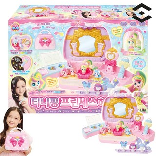 프린세스 캐치티니핑 티니핑 헤어샵 핸드백 피규어 꾸미기 장난감