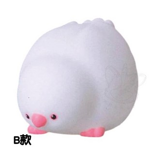 【M.M小舖】『現貨』 YELL 轉蛋 扭蛋 文鳥柔光燈 文鳥 燈飾 公仔 擺飾 白鳥 發光 柔光 全5款, B款/覓食1E770