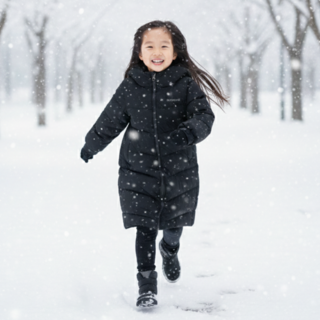 블랙야크 키즈 유아 롱 패딩