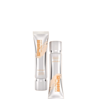 DPDP空氣持妝濾鏡粉底液 定妝持久 不卡粉不脫妝 遮毛孔保濕 防水耐汗 遮瑕隱形毛孔, 水潤白皙色, 1個