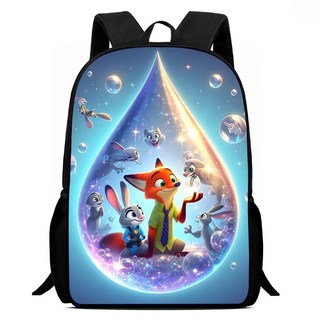 Zootopia 2 瘋狂動物城2 書包 休閒 高顏值 耐磨 多功能 雙肩包, 15ZP037