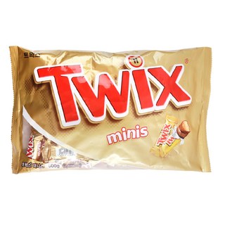 트윅스 미니 초콜릿, 500g, 2개