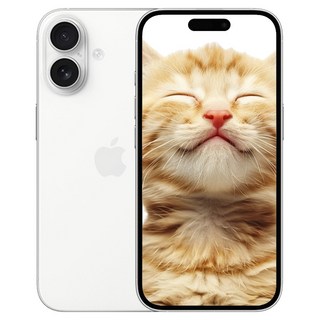 아이폰 16 새상품 미개봉, 128GB, 화이트