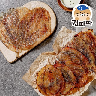 [건파파] 프리미엄 순살 조미 아귀포, 250g, 1개