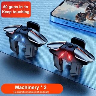 모바일 게임 자동 화재 트리거 PUBG 컨트롤러 민감한 슈팅 조준 IOS 안드로이드 액세서리 1 쌍, 01 Normal, 01 JS61 single shot, 1개