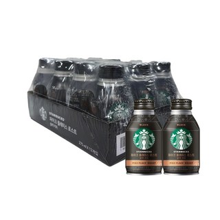 스타벅스 파이크 플레이스 로스트 블랙커피, 275ml, 275g, 24개