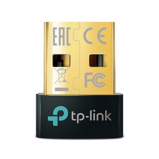 TP-Link UB500 藍牙5.3接收器，微型USB藍牙傳輸器，支援5.0，即插即用，適用於電腦筆電, 1個, 黑