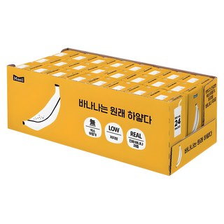BananaIsWhite 香蕉牛奶, 190ml, 24入