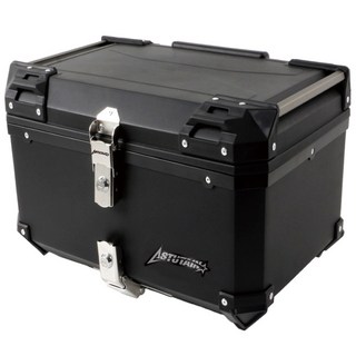 Astutain 阿斯圖坦 55L 快拆機車後箱 – 雙鎖快拆/烤漆車尾箱/機車置物箱, 黑