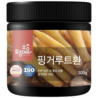 Tojongherb 手指薑丸, 300克, 1個