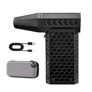 무소음탁상용선풍기 공업용환풍기 BLDC송풍 강력 에어 블로어 고속 덕트 선풍기 미니 터보 제트 선풍기, 13 130000RPM Black_01 CHINA