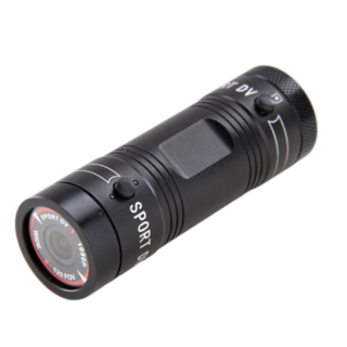 勝利者 1080P機車行車紀錄器 單錄手電筒 安全帽固定 廣角 行車記錄器 運動DV, 主機