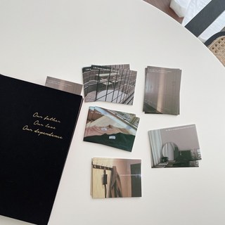 復古色系照片小卡五款一組 雙面設計文創卡片 基督受洗禮耶穌教會禮品幸福小組, 1個