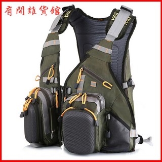 釣魚馬甲多口袋工裝戰術背心-黑色機能工作背心薄款外套