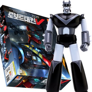 온하비 풀액션 로보트 태권브이 모노크롬 흑백 버전 500체 한정 프라모델, 1개