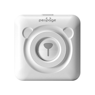 愛立熊 A6 高清 304dpi 迷你打印機 藍牙標籤機 貼紙機 條碼機 列印機, 1個, A6打印機【304dpi 白色】送1捲紙, A6打印機【304dpi 白色】送1捲紙