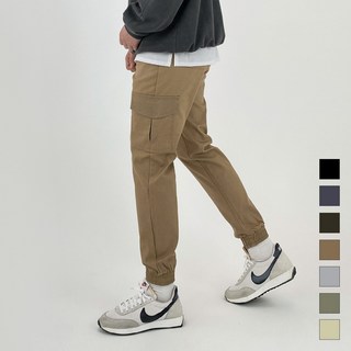 모노마인 남자 카고 조거팬츠 스판 밴딩 바지 S-2XL