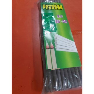 竹炭黑薰蚊香棒 40公分長 40隻裝 居家戶外趨蚊 露營釣魚適用, 竹炭40隻40公分