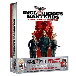 惡棍特工 限量鐵盒精裝版 4K UHD Bluray Steelbook, 1個