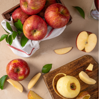 노마진 꿀브릭스 A급가정용 아삭달콤 부사사과, 1개, 2kg