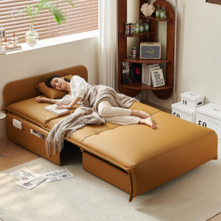 라운레스트 전동 소파베드 리클라이너 리모컨 가죽 쇼파침대 모션 슬라이드 공간활용 침대, 그레이