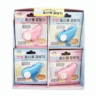 엔젤 호신용 경보기 1박스 16개입, 1개