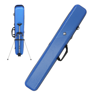 거치되는 낚시대 하드 케이스 낚시가방 125cm 낚싯대, 블루