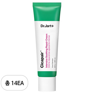 닥터자르트 시카페어 인텐시브 수딩 리페어 크림, 50ml, 14개