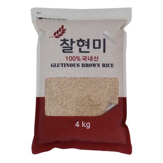 햇사래 찰현미 4kg, 1개