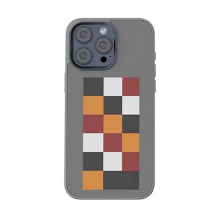 iPhone手機殼 墨水屏 NFC智慧保護套 全包式四色設計, 1個, iPhone15pro灰色（四色屏）