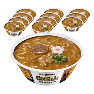 NISSIN 日清 麵 Nippon 和歌山特濃豚骨醬油 124g, 12個