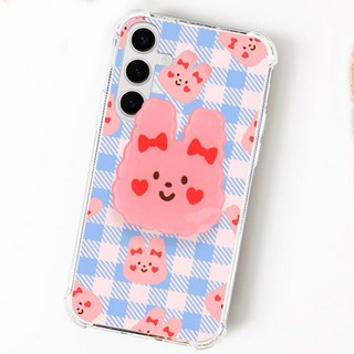 갤럭시 X커버5 캐릭터 스마트톡 + 방탄젤리 케이스 세트 상품 신비폰2 잼꾸러기폰 키즈폰 SM-G525N