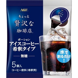 AGF 일본 포션 액상 아이스 커피 희석 타입 5p x 12팩