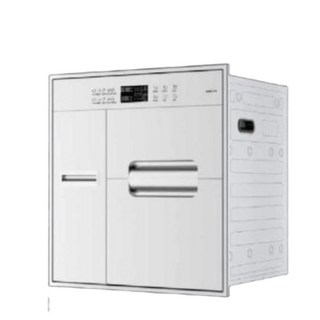 빌트인 식기건조기 식기 손잡이 없는 식기건조대, 1. (이중)프리미엄골드12키 100L 건조+