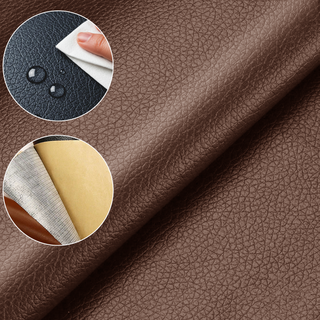 살랑 가죽 쇼파 리폼 붙이기 쉬운 보수 스티커 시트지, BR139딥브라운