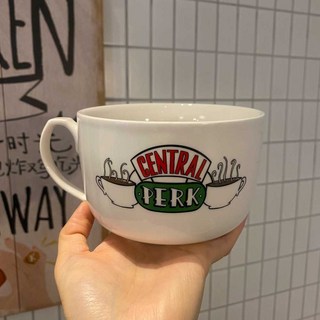 미드 프렌즈 머그컵 센트럴파크 굿즈 커피잔 대용량, 1개