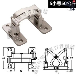 崎霖 石材門隱形鉸鏈 適用門板厚度: 35MM 承重 250KG, 承重50公斤,201材質