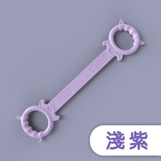 拉力帶 拉力繩 8字拉力繩 彈力繩 拉力器 彈力帶 瑜珈繩 瑜珈帶 健身拉力繩 30磅升級加厚, 紫色, 1個