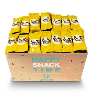 덕부아 버터 비스킷 대용량 과자, 100개, 7g