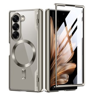 [모보시 반투명 힌지보호 마그네틱 슬림 풀커버 휴대폰 케이스 이미지]