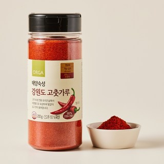 풀무원 태양숙성 강원도 고춧가루(국산) 200g 1개