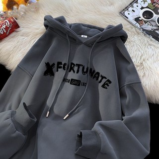 美式復古連帽衛衣 男女同款潮流oversize版型 寬鬆大碼薄款上衣 街頭風外套 學生情侶裝 棉質透氣 春秋季百搭