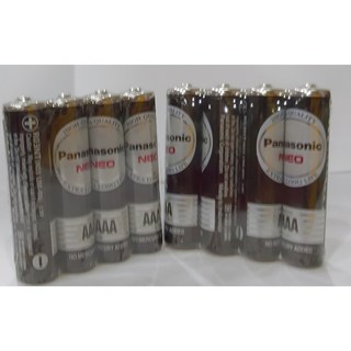 國際牌碳鋅電池 1號-4號, 1個, 國際4號(4顆)