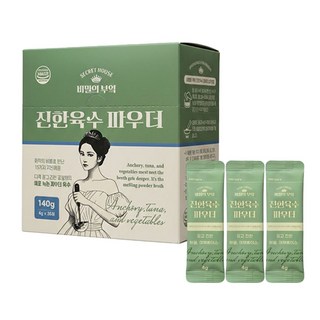 비밀의부엌 바로녹는 진한육수파우더 국산 분말 무침 볶음 마법가루, 1개, 140g