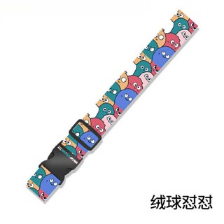 隔日配 現貨寄出 行李箱束帶 圖案束帶 行李整理帶 一字行李帶 行李袋 行李箱固定束帶